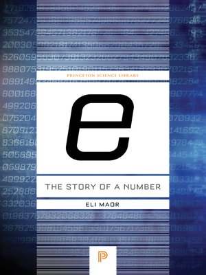 cover image of "e": The Story of a Number